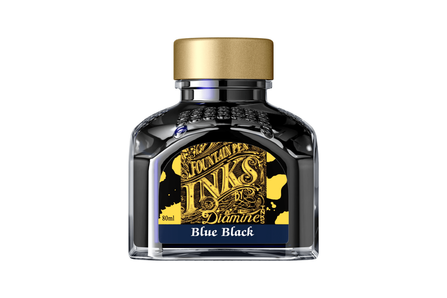 Diamine Ink Diamine Blue Black - Bottled Ink 80 ml