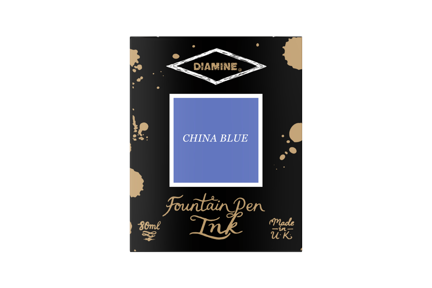 Diamine Ink Diamine China Blue - Bottled Ink 80 ml