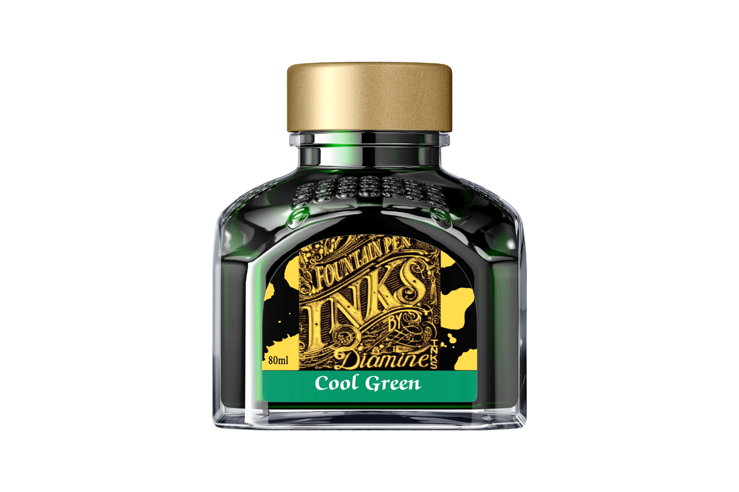 Diamine Ink Diamine Cool Green - Bottled Ink 80 ml