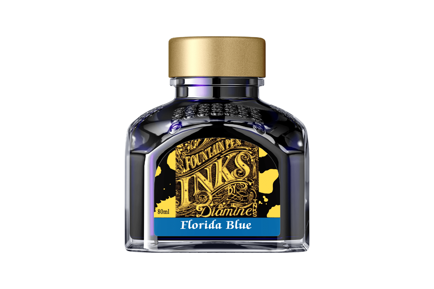 Diamine Ink Diamine Florida Blue - Bottled Ink 80 ml