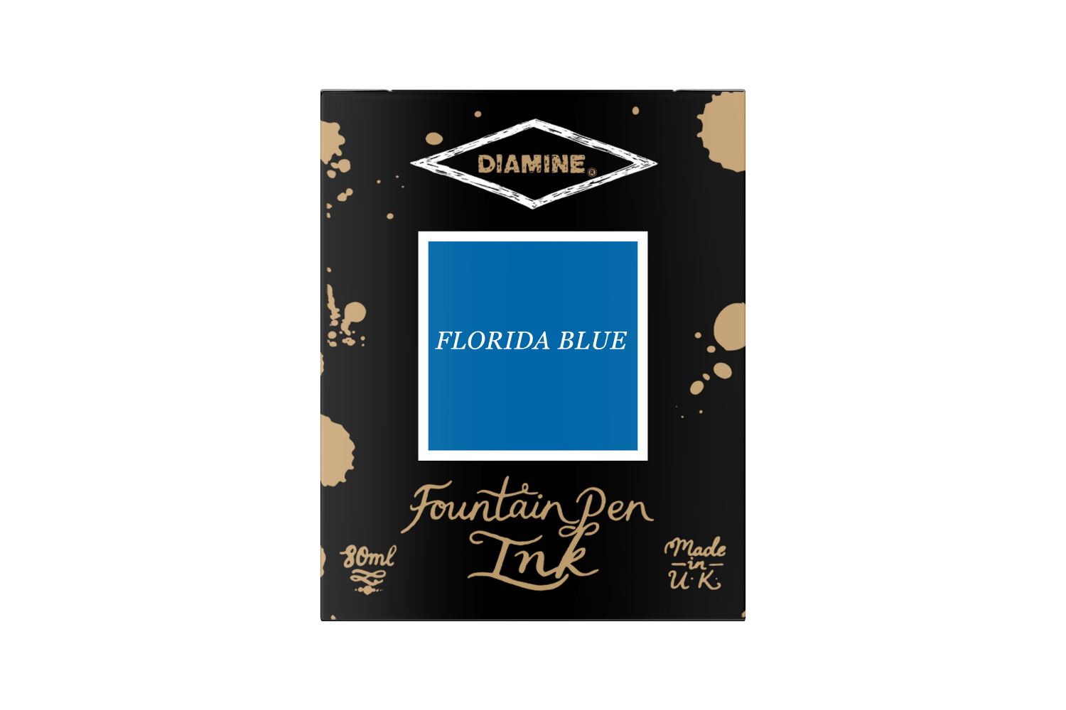 Diamine Ink Diamine Florida Blue - Bottled Ink 80 ml