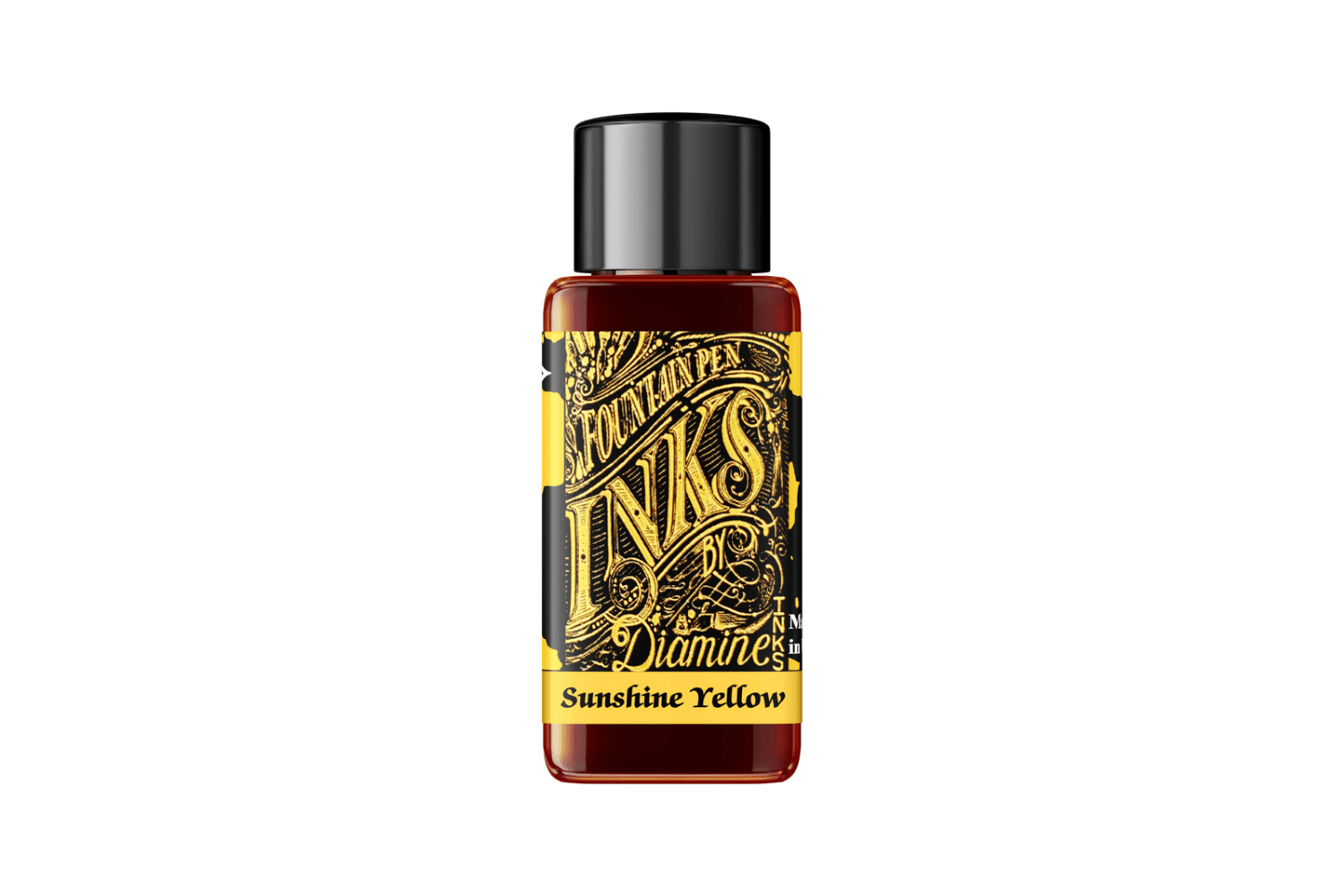 Diamine Ink Diamine Sunshine Yellow - Bottled Ink 30 ml