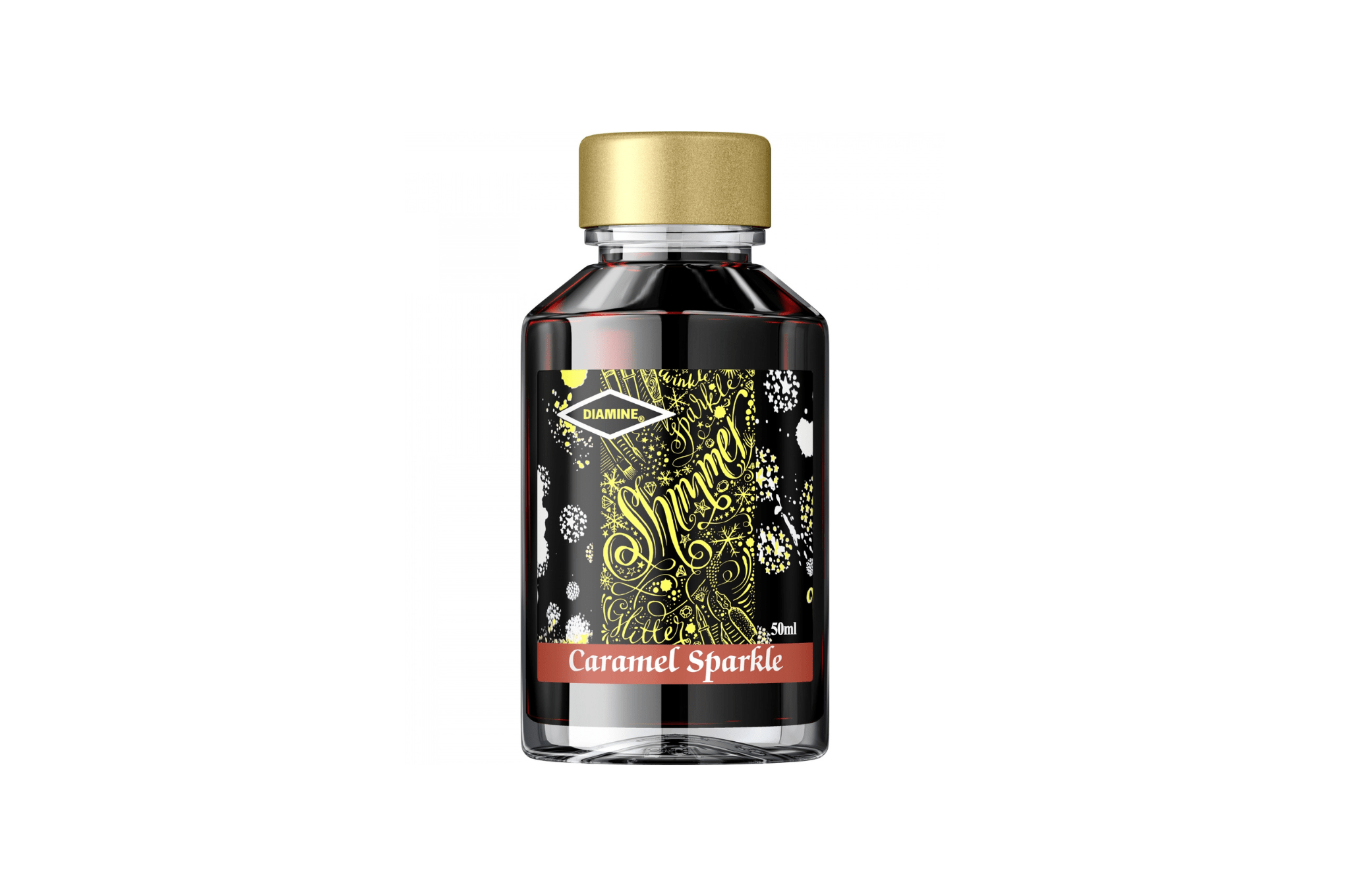 Diamine Ink Diamine Shimmering Ink - Caramel Sparkle 50ml