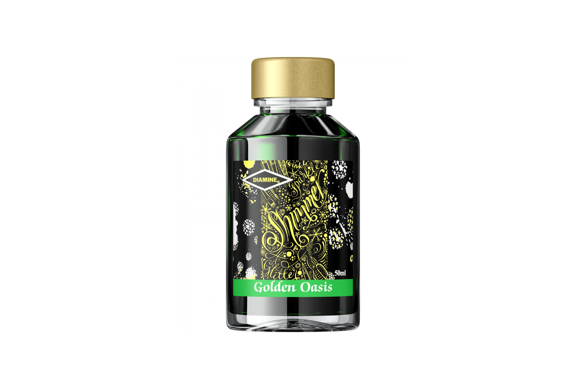 Diamine Ink Diamine Shimmering Ink - Golden Oasis 50ml