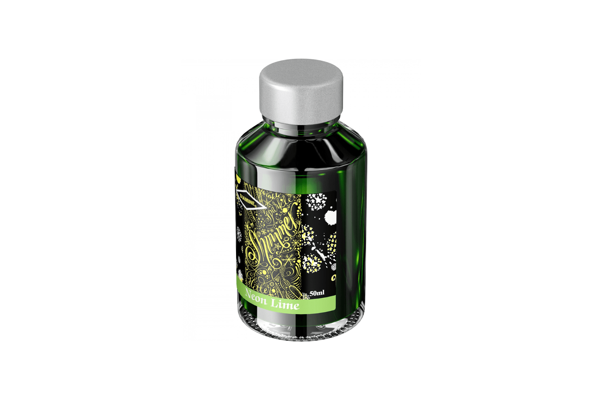 Diamine Ink Diamine Shimmering Ink - Neon Lime 50ml