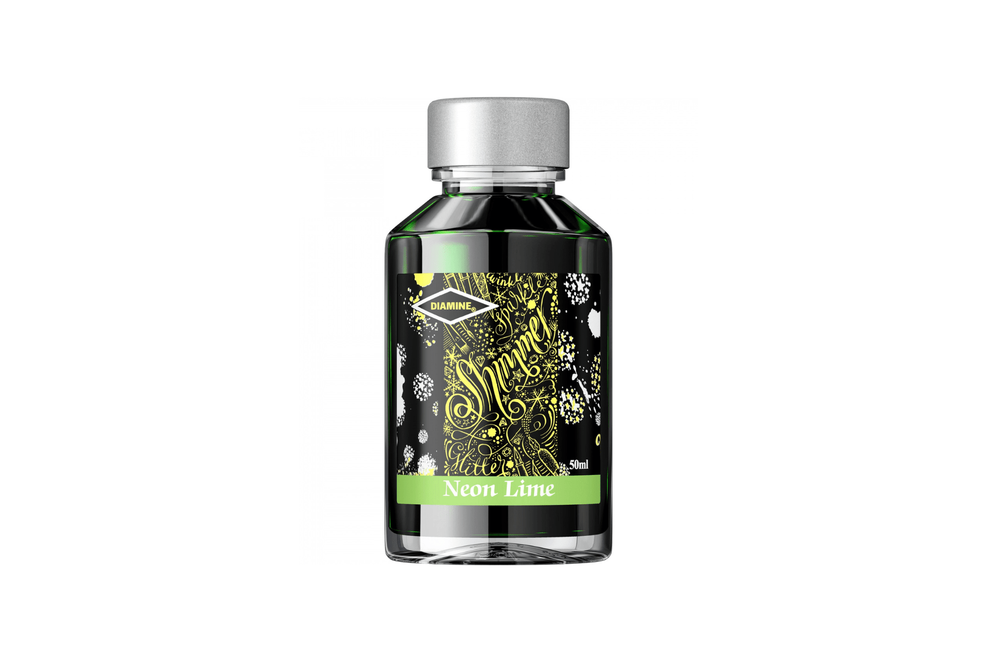 Diamine Ink Diamine Shimmering Ink - Neon Lime 50ml