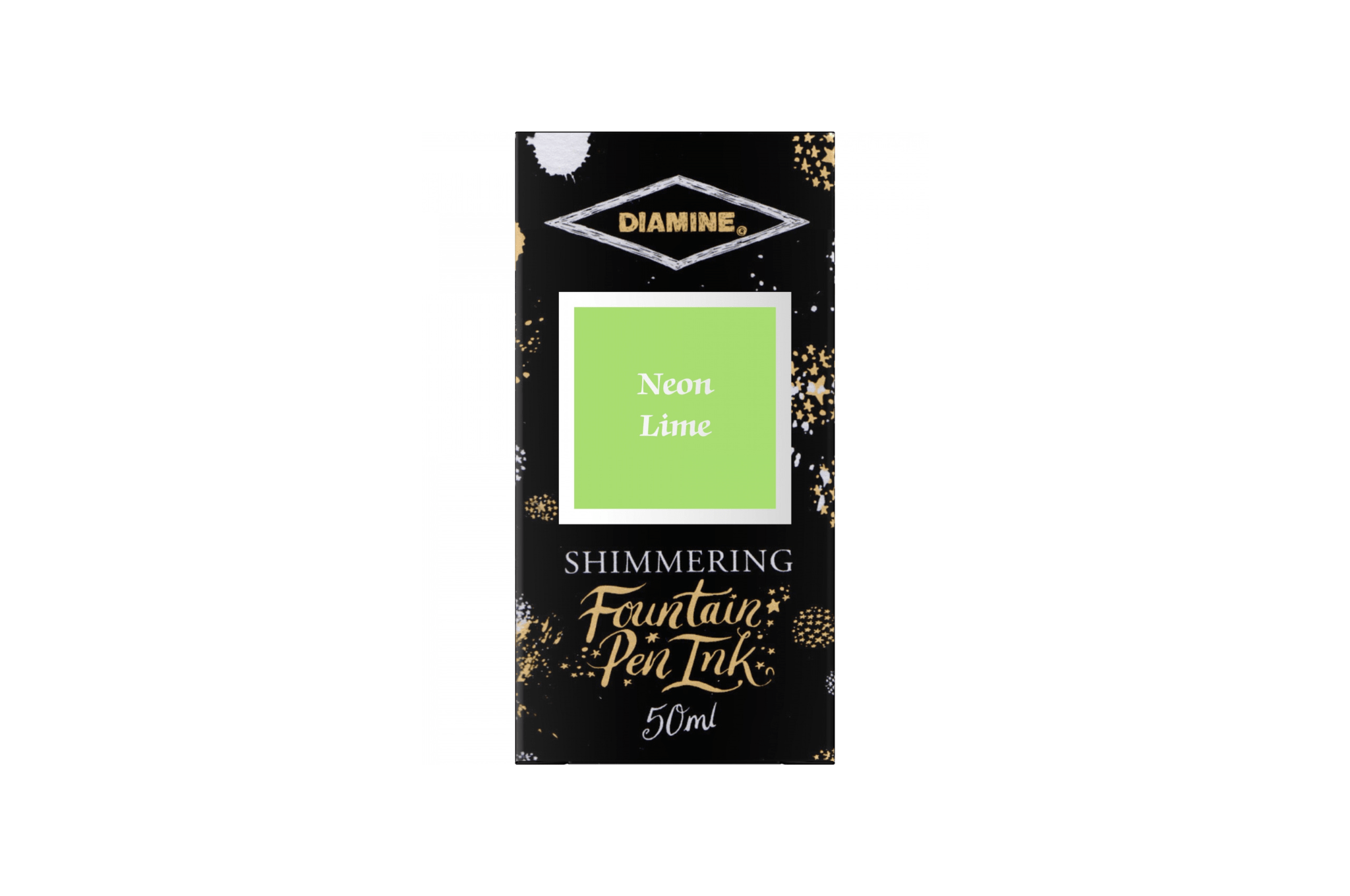 Diamine Ink Diamine Shimmering Ink - Neon Lime 50ml