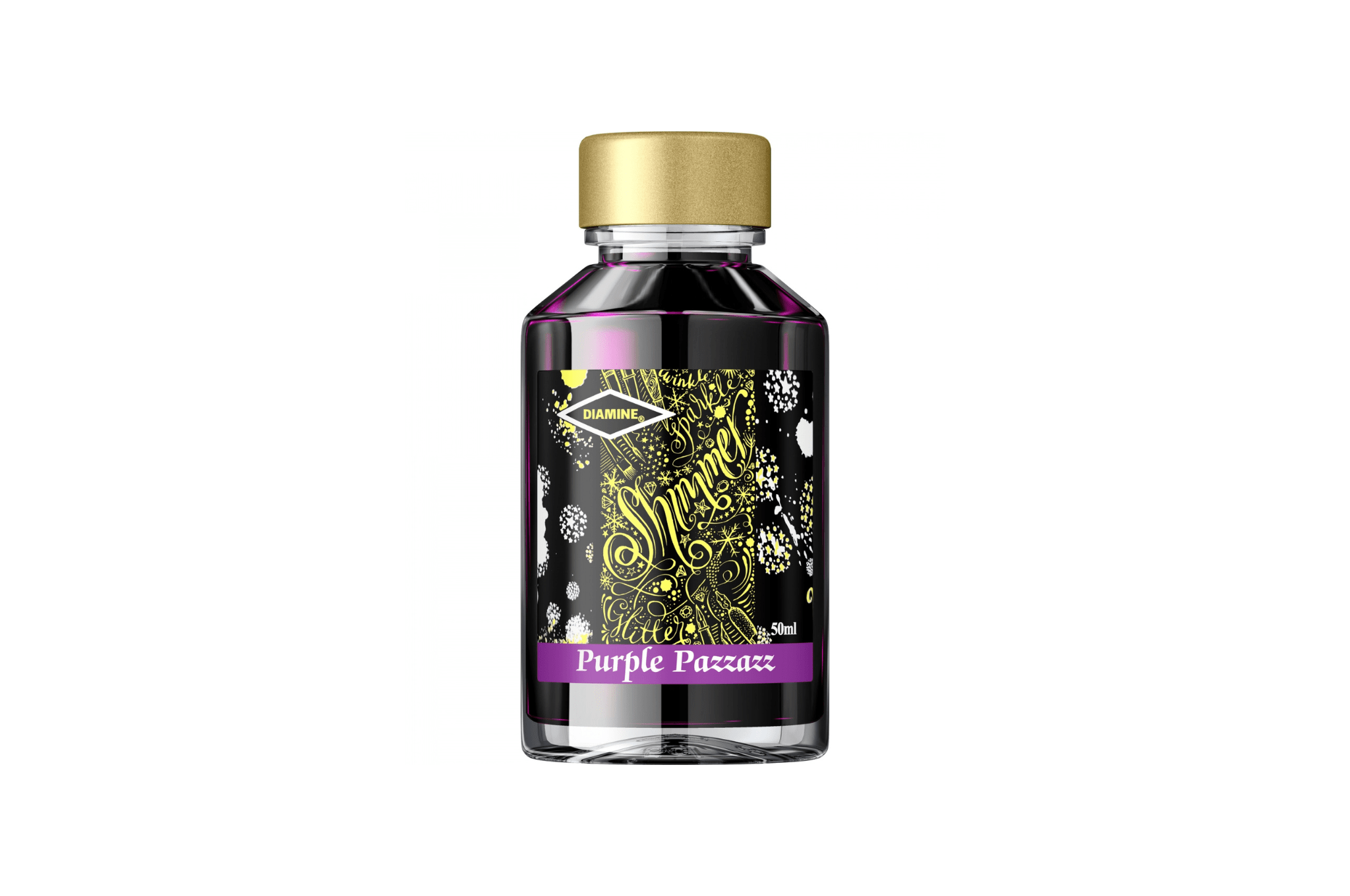 Diamine Ink Diamine Shimmering Ink - Purple Pazzazz 50ml