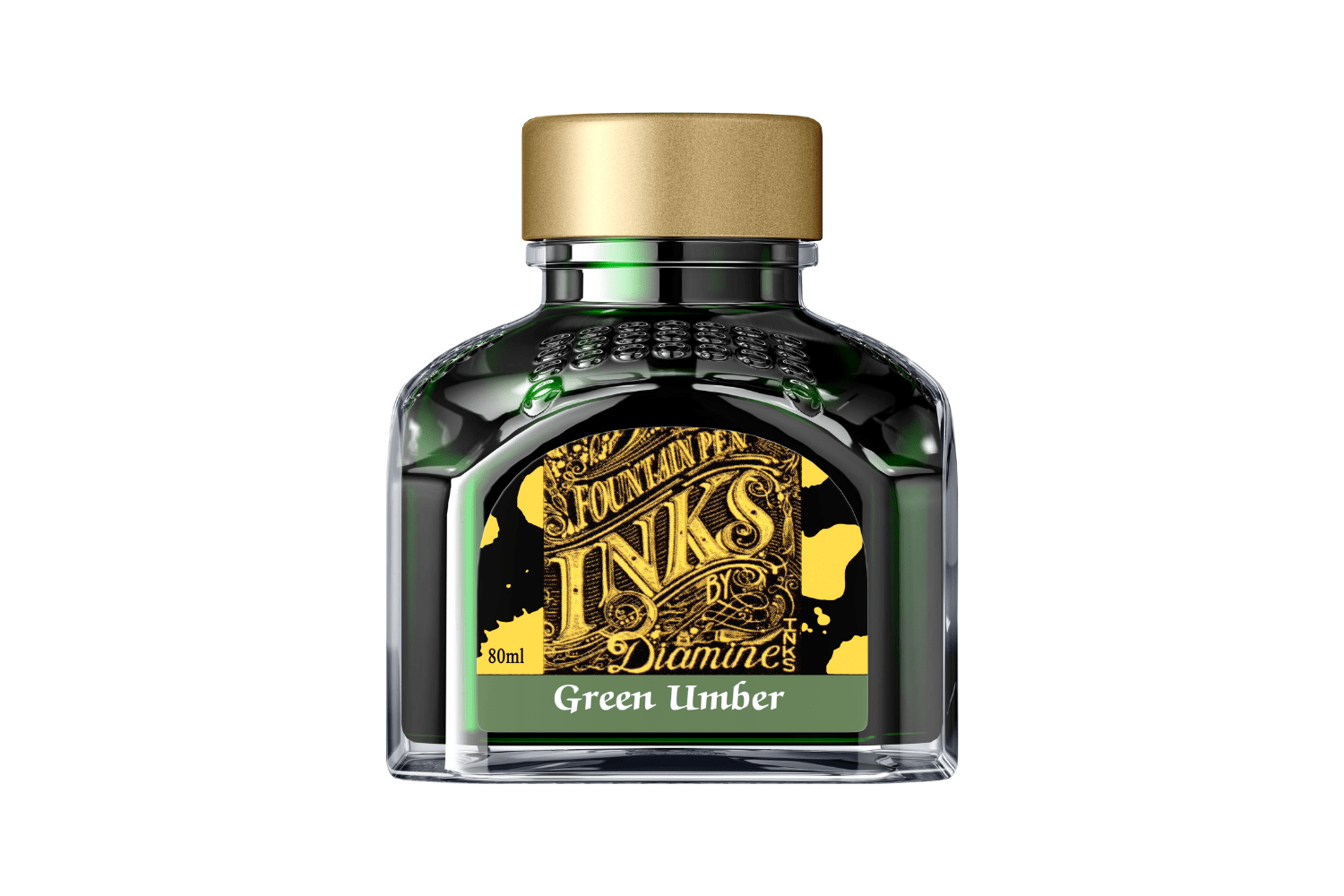 Diamine Ink Diamine Green Umber - Bottled Ink 80 ml