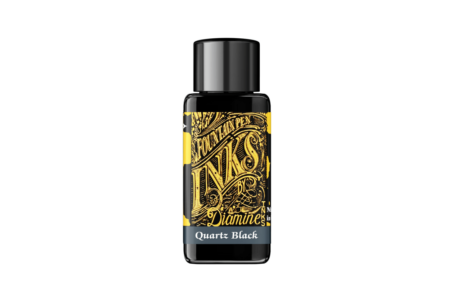 Diamine Ink Diamine Quartz Black - Bottled Ink 30 ml