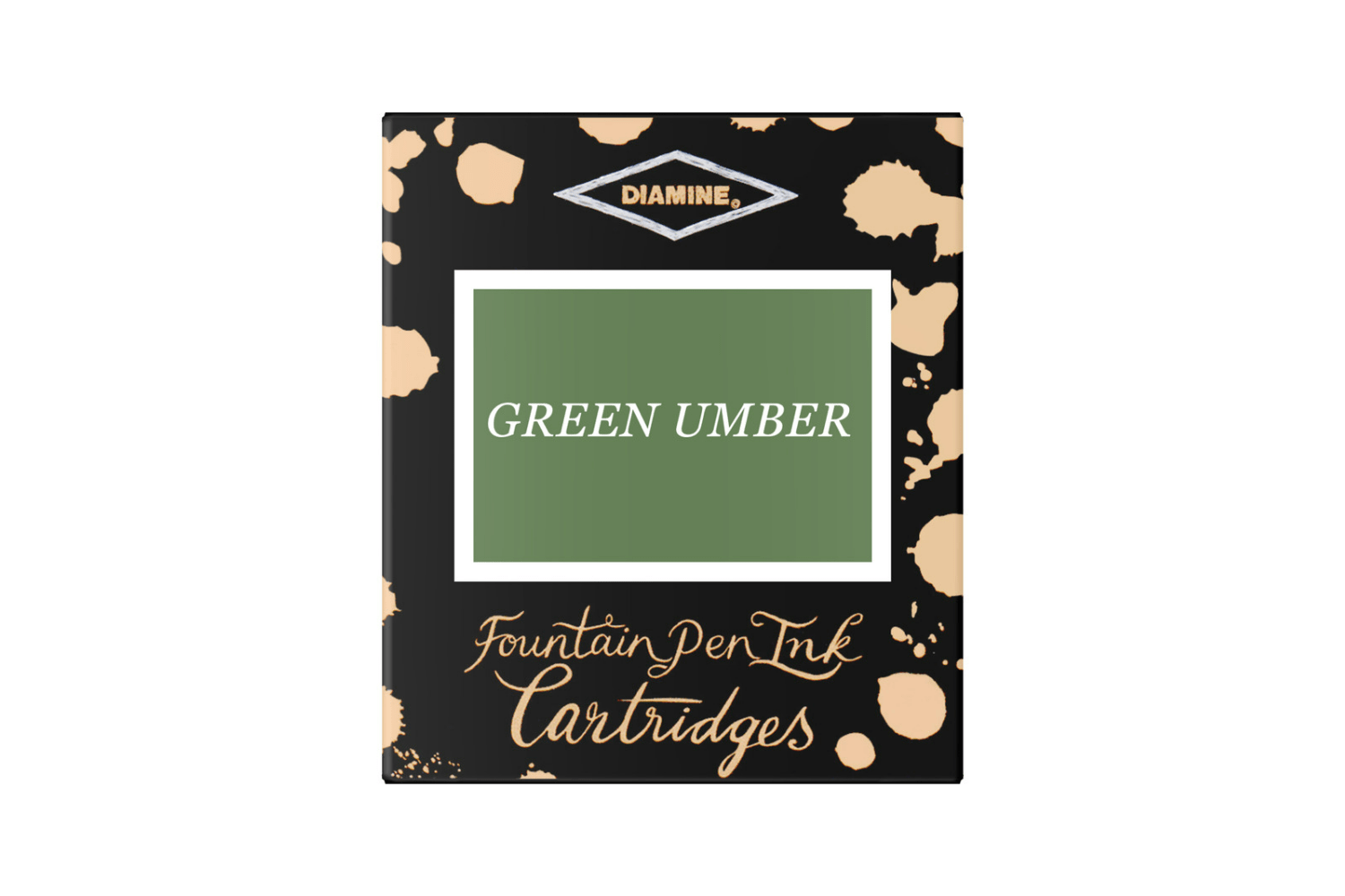 Diamine Ink Diamine Green Umber - Ink Cartridges (6)