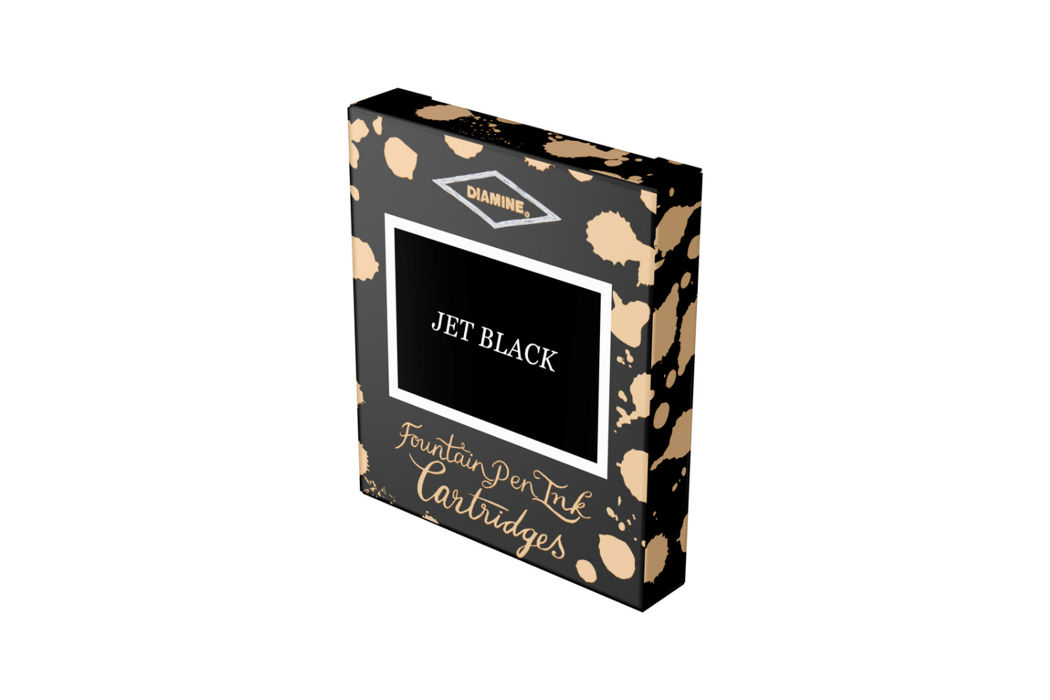 Diamine Ink Diamine Jet Black - Ink Cartridges (6)