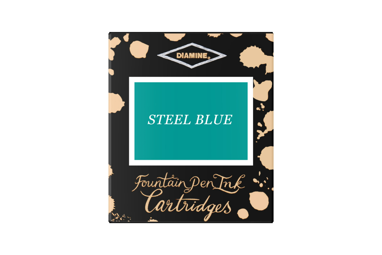 Diamine Ink Diamine Steel Blue - Ink Cartridges (6)