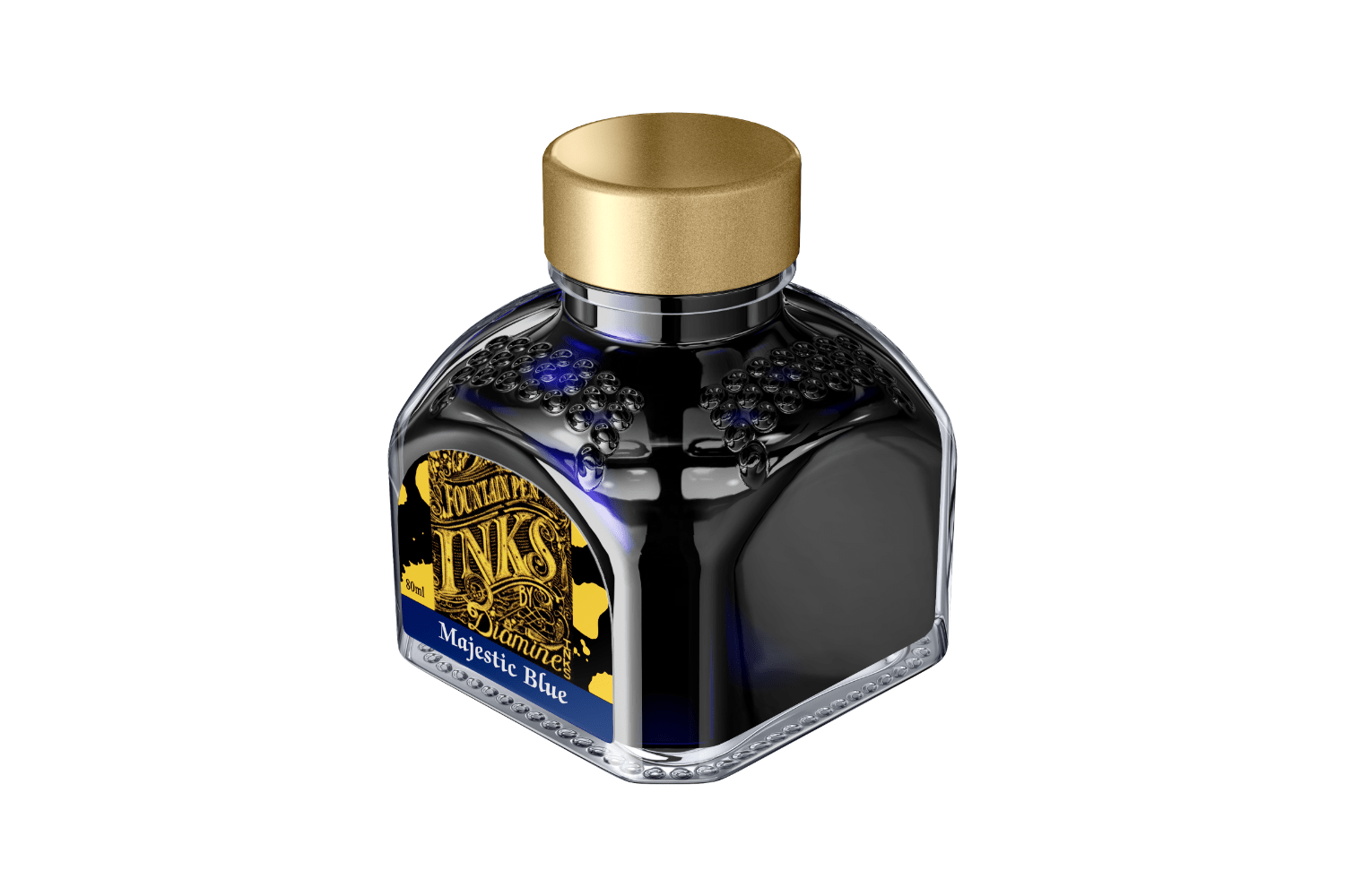 Diamine Ink Diamine Majestic Blue - Bottled Ink 80 ml