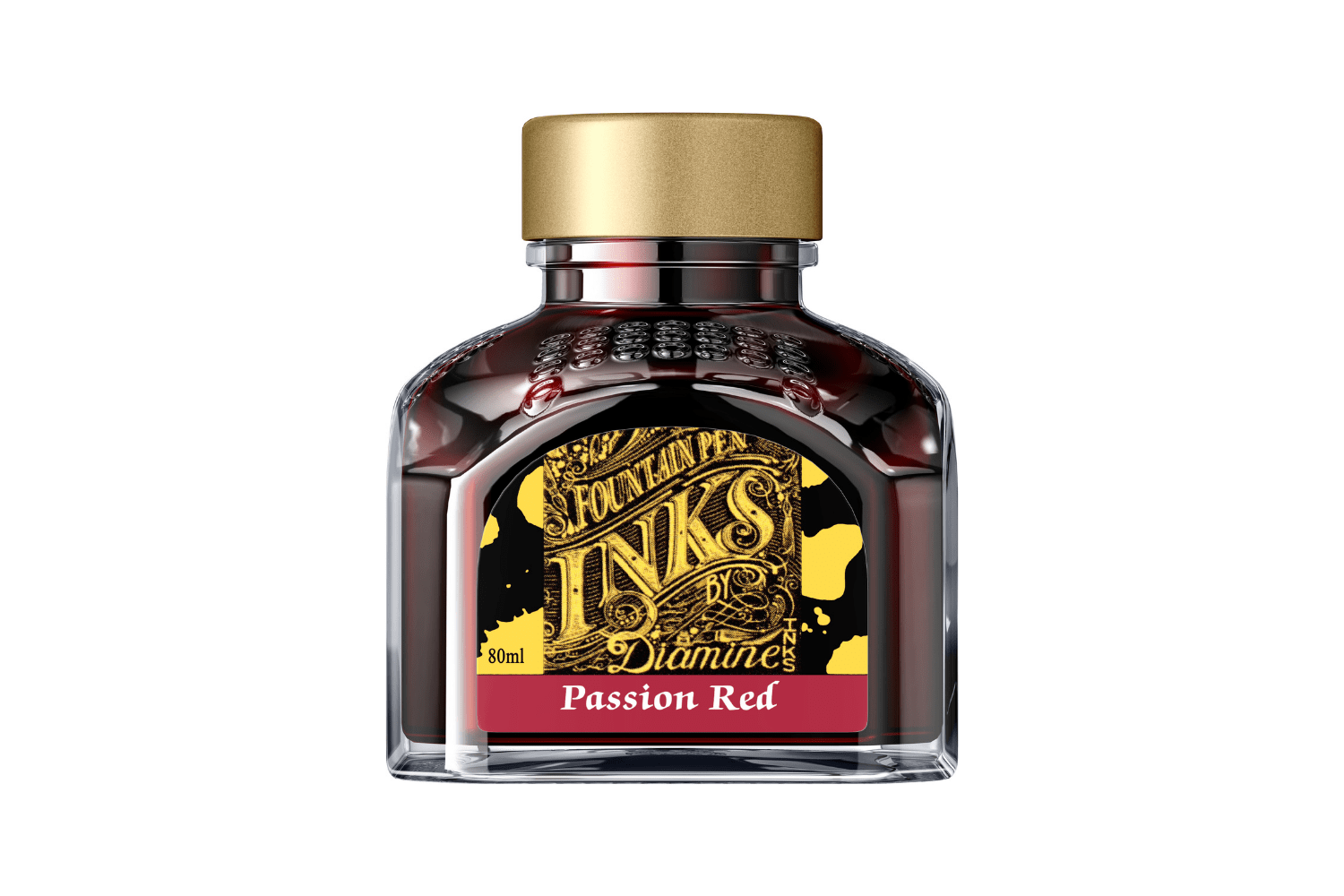 Diamine Ink Diamine Passion Red - Bottled Ink 80 ml