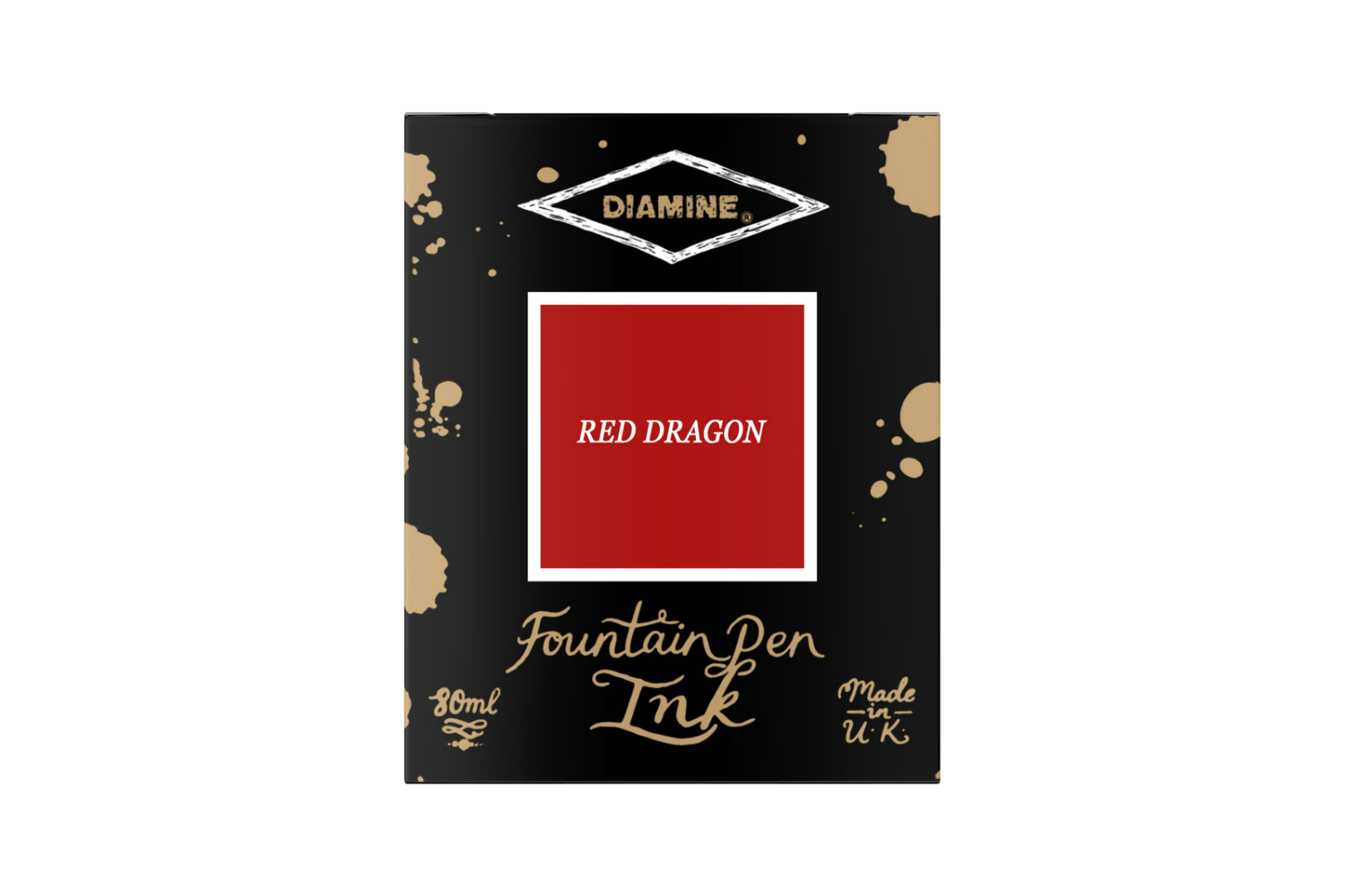 Diamine Ink Diamine Red Dragon - Bottled Ink 80 ml