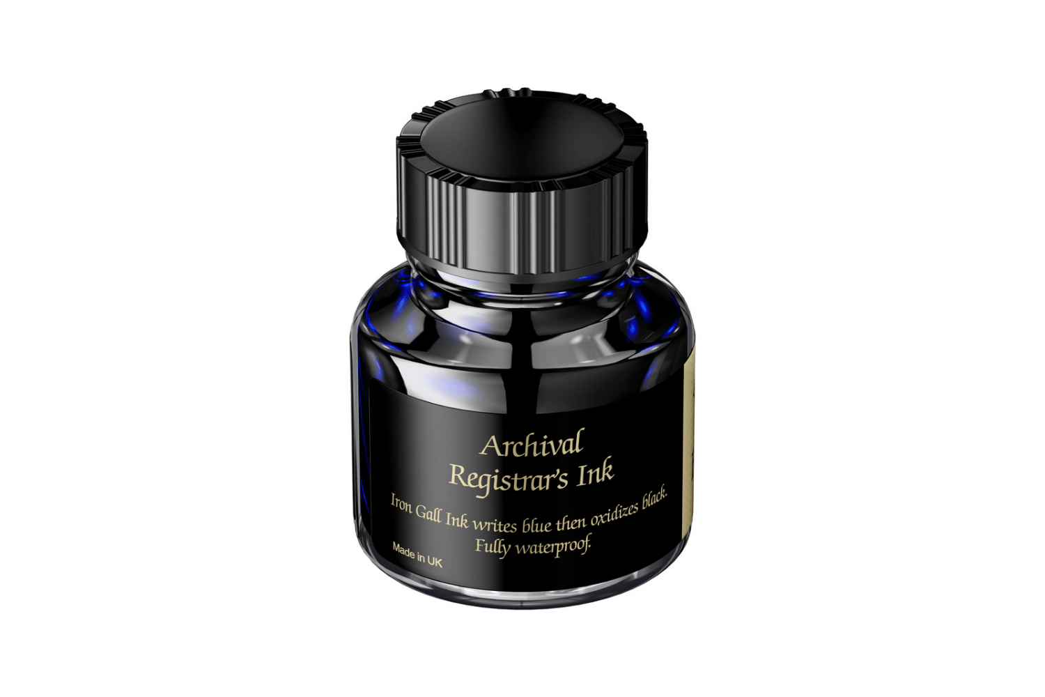 Diamine Ink Diamine Registrars Permanent Blue Black - Bottled Ink 30 ml