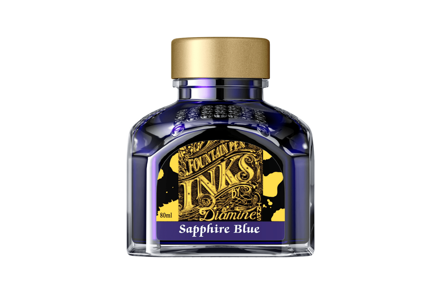 Diamine Ink Diamine Sapphire Blue - Bottled Ink 80 ml