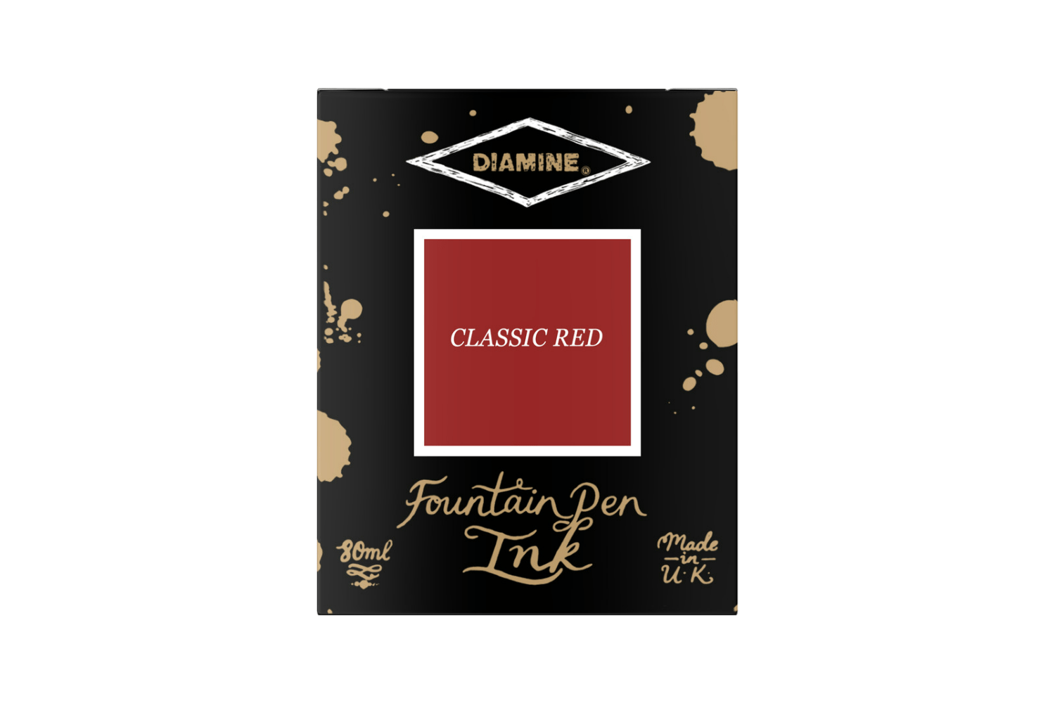 Diamine Ink Diamine Classic Red - Bottled Ink 80 ml