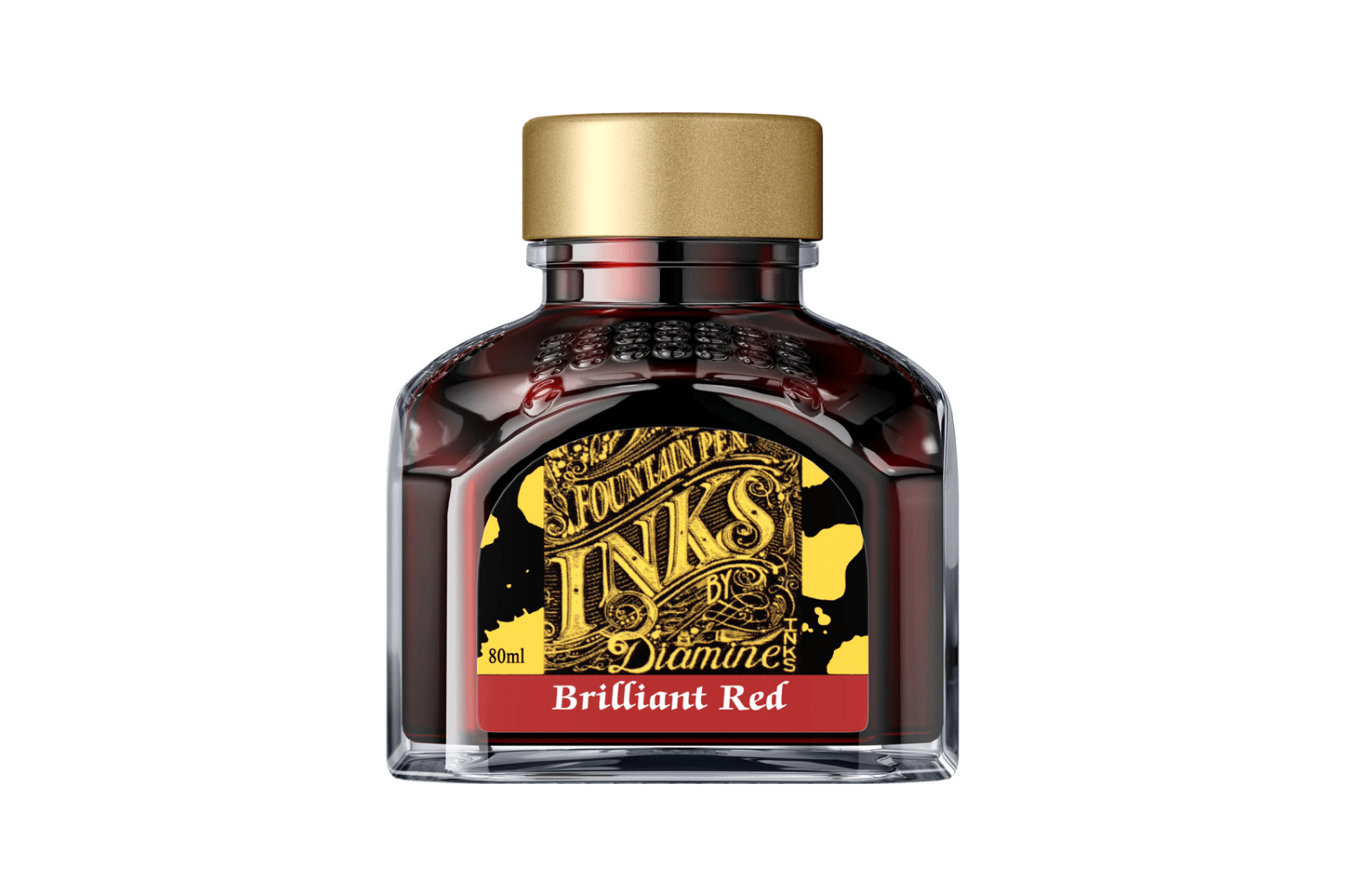 Diamine Ink Diamine Brilliant Red - Bottled Ink 80 ml