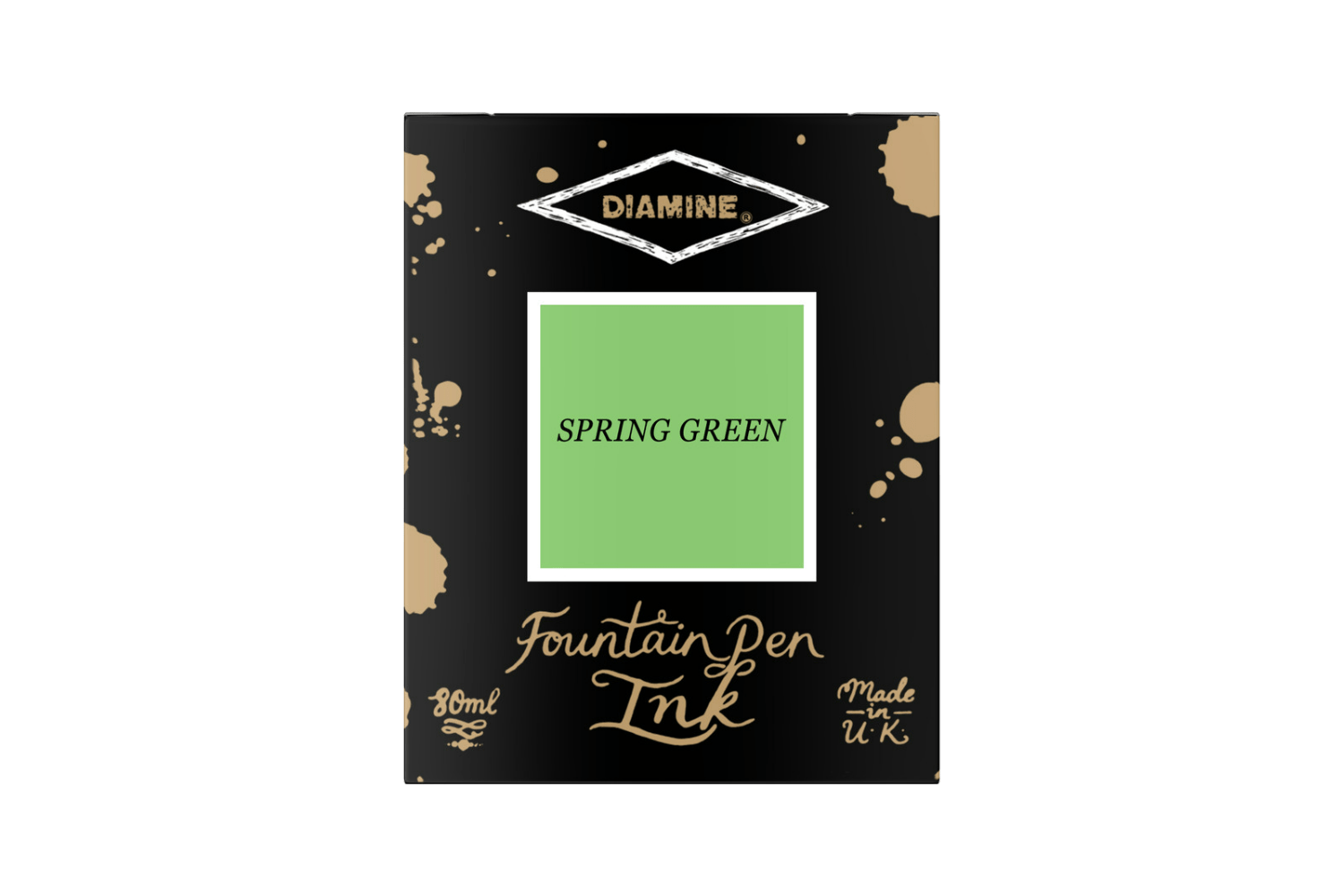 Diamine Ink Diamine Spring Green - Bottled Ink 80 ml