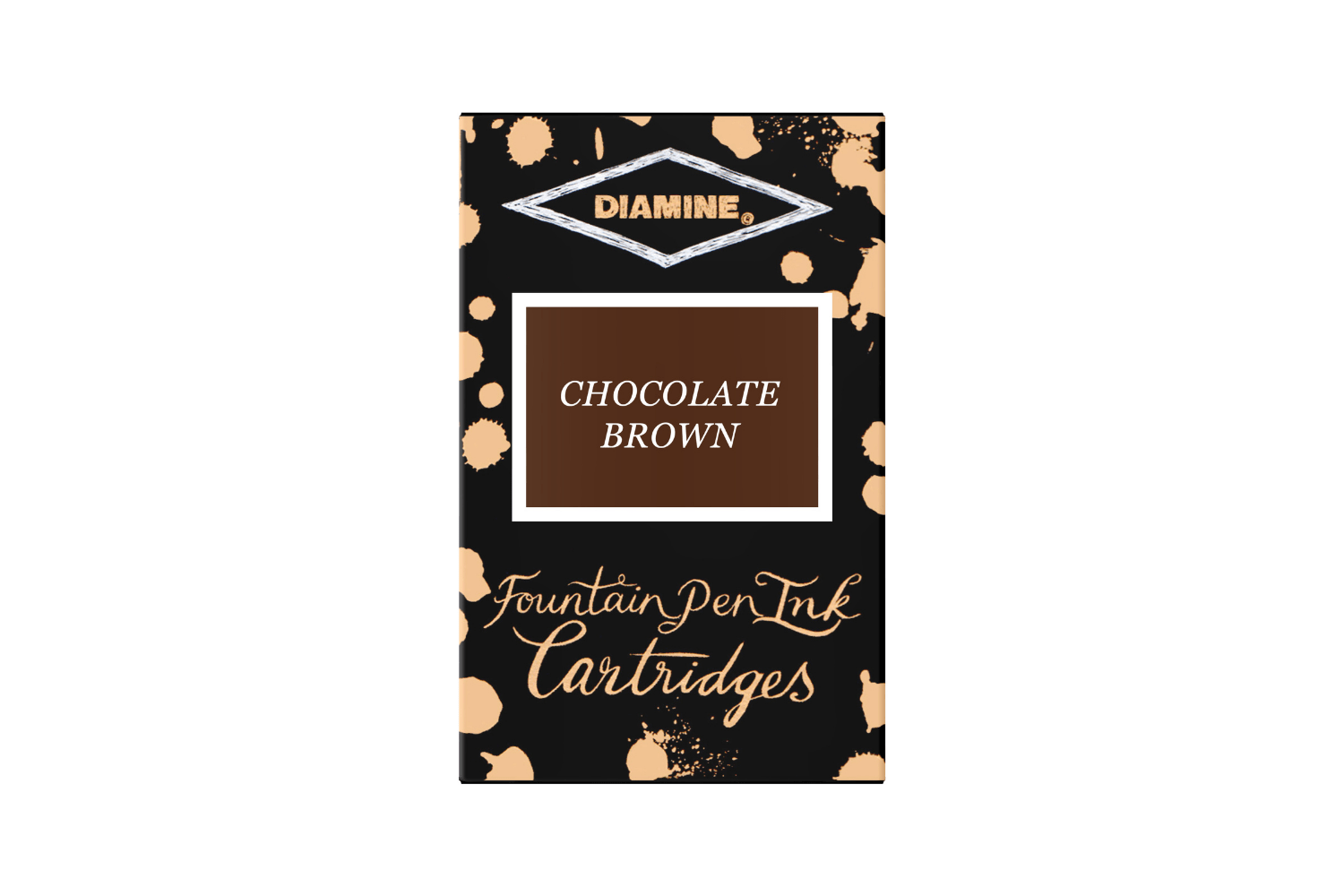 Diamine Ink Diamine Chocolate Brown - Ink Cartridges (18)