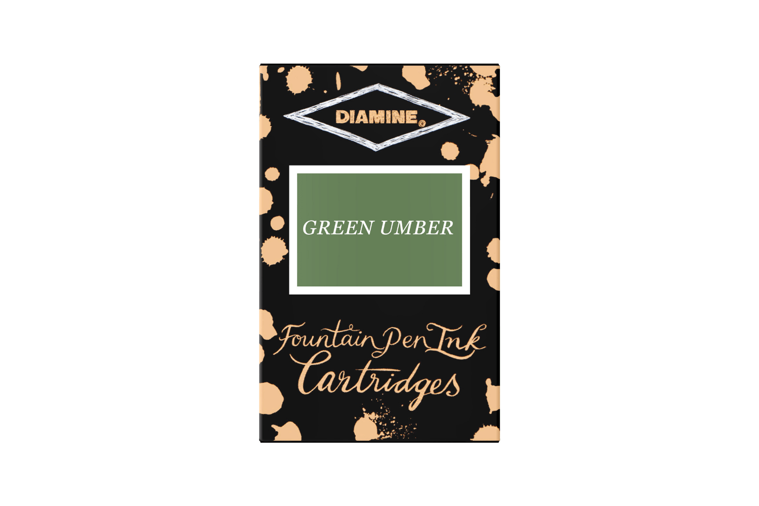 Diamine Ink Diamine Green Umber - Ink Cartridges (18)