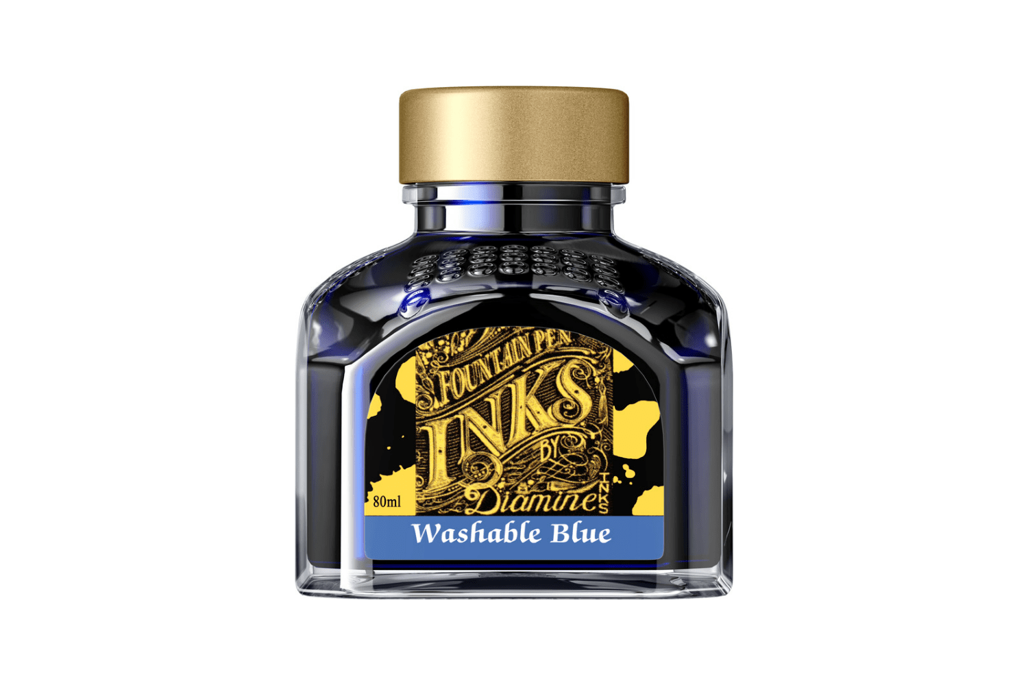 Diamine Ink Diamine Washable Blue - Bottled Ink 80 ml