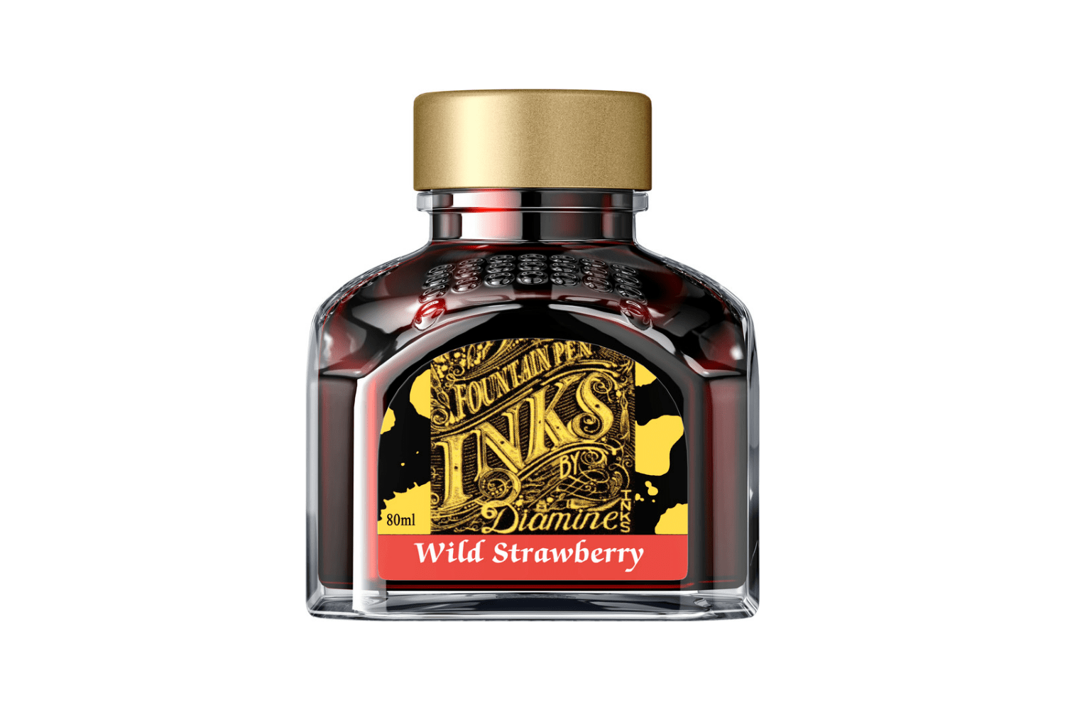 Diamine Ink Diamine Wild Strawberry - Bottled Ink 80 ml