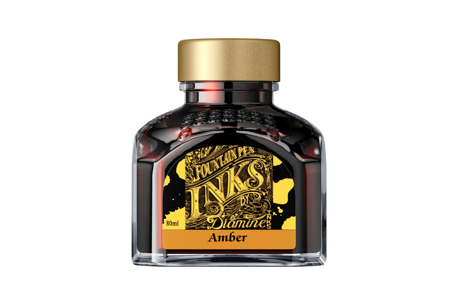 Diamine Ink Diamine Amber - Bottled Ink 80 ml