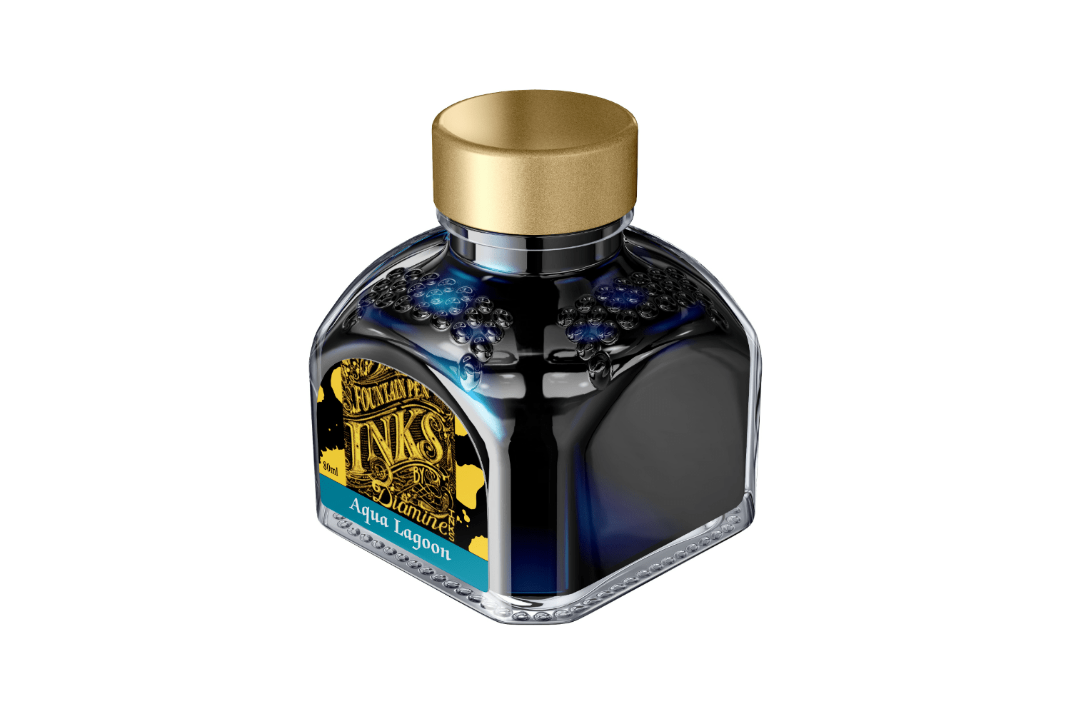 Diamine Ink Diamine Aqua Lagoon - Bottled Ink 80 ml