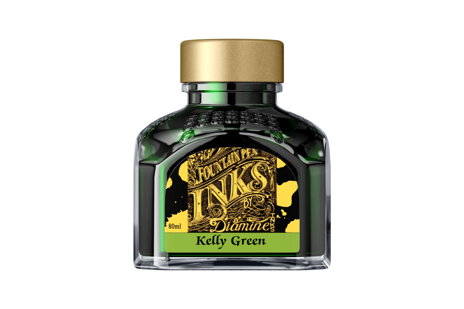 Diamine Ink Diamine Kelly Green - Bottled Ink 80 ml