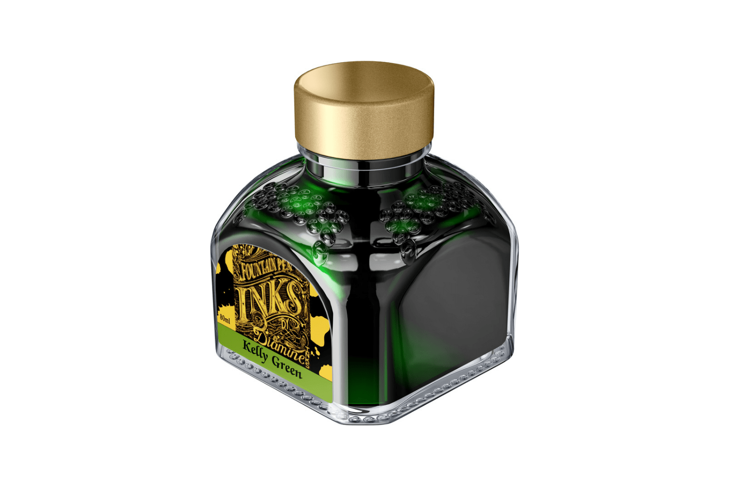 Diamine Ink Diamine Kelly Green - Bottled Ink 80 ml