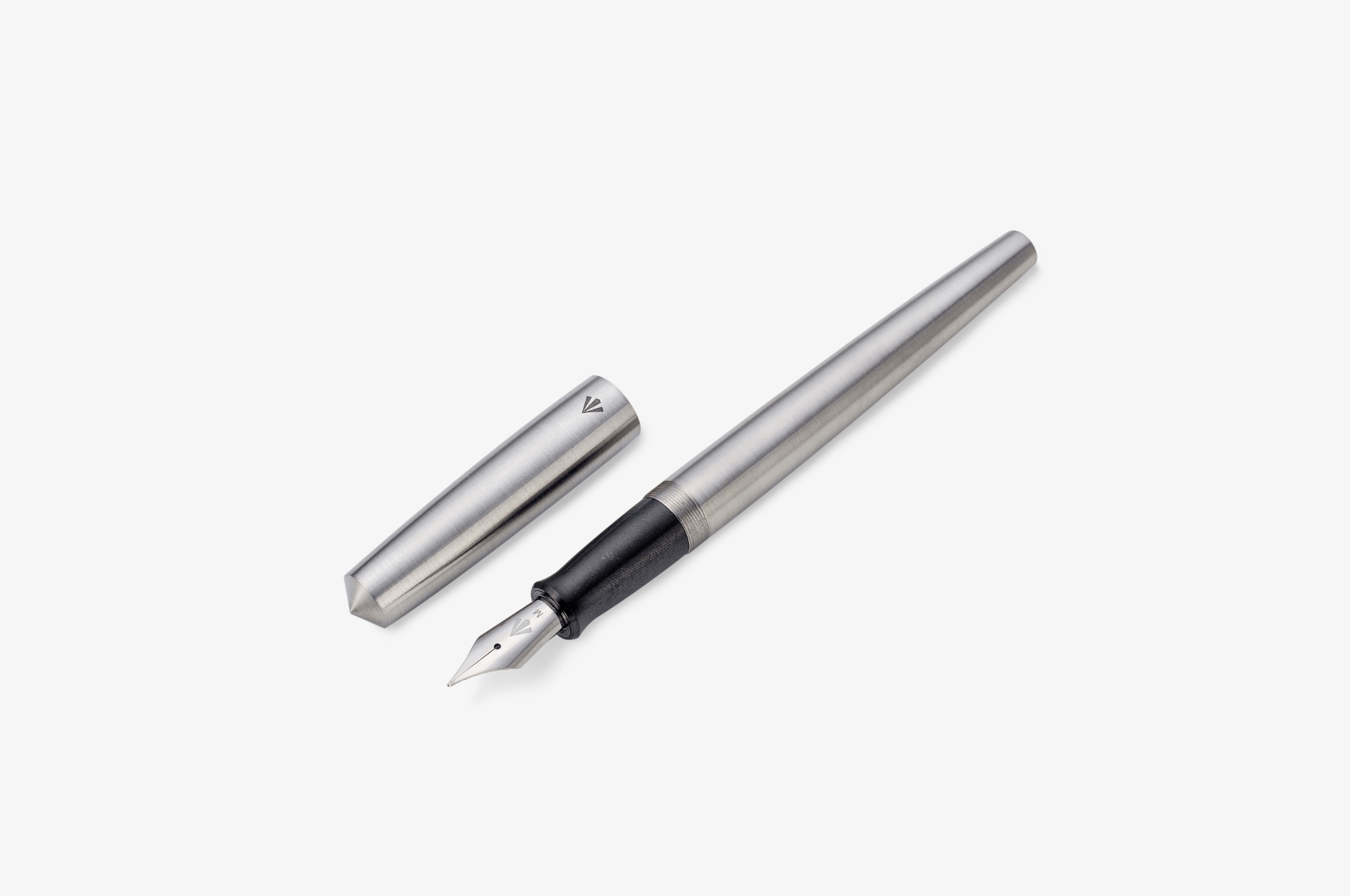 Gravitas Fountain Pen Gravitas - Entry | Raw Stainless Steel