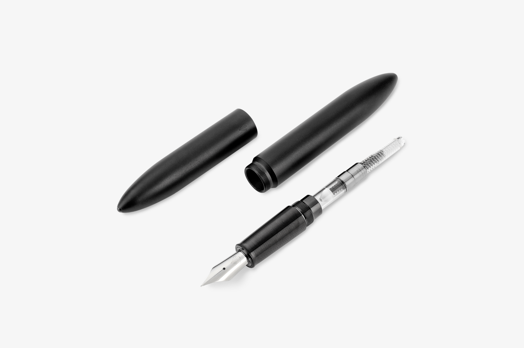 Gravitas Fountain Pen Gravitas - Flagship | Stainless steel Black PvD