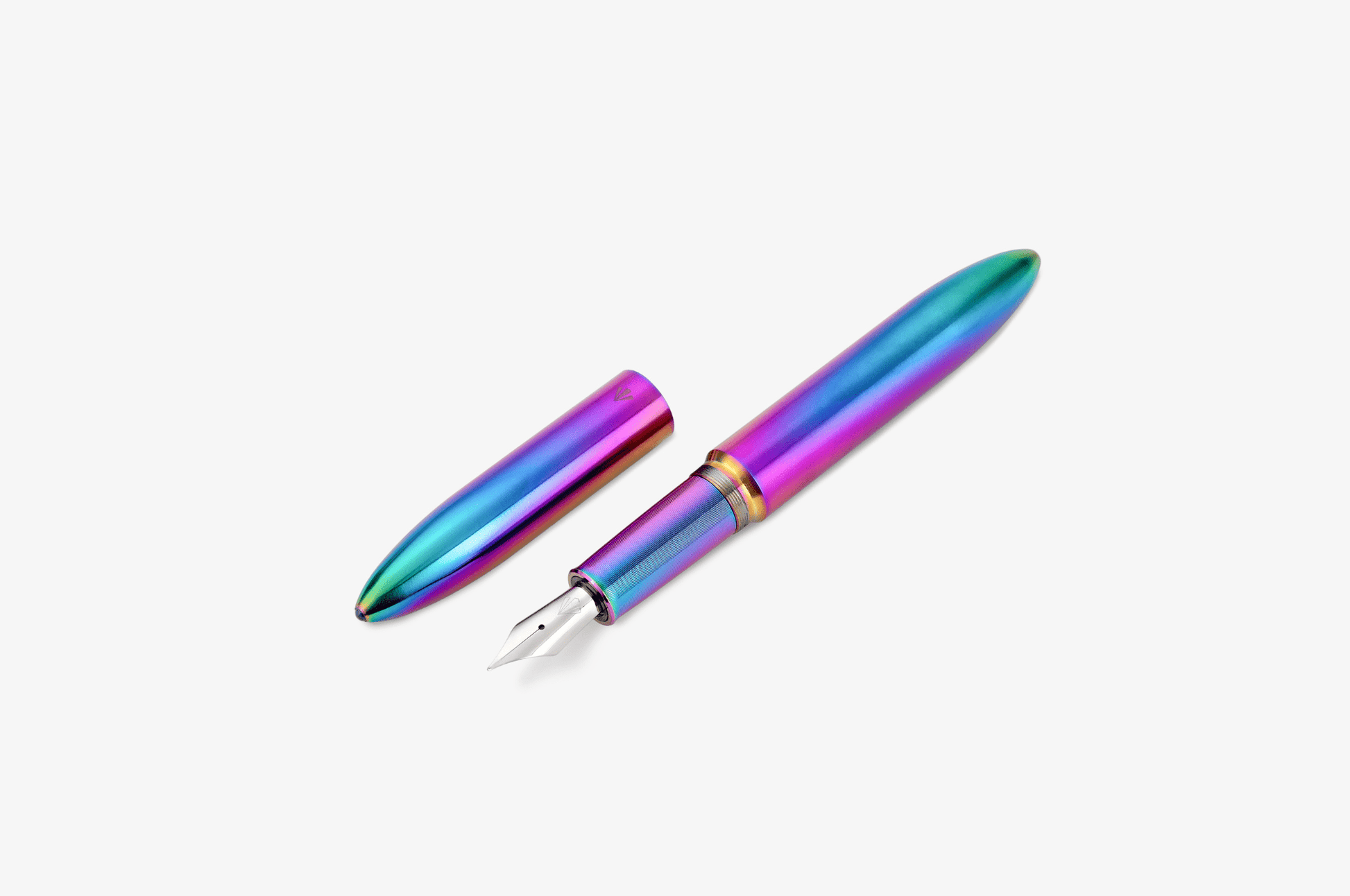 Gravitas Fountain Pen Gravitas - Flagship | Stainless steel Rainbow Skittle PvD