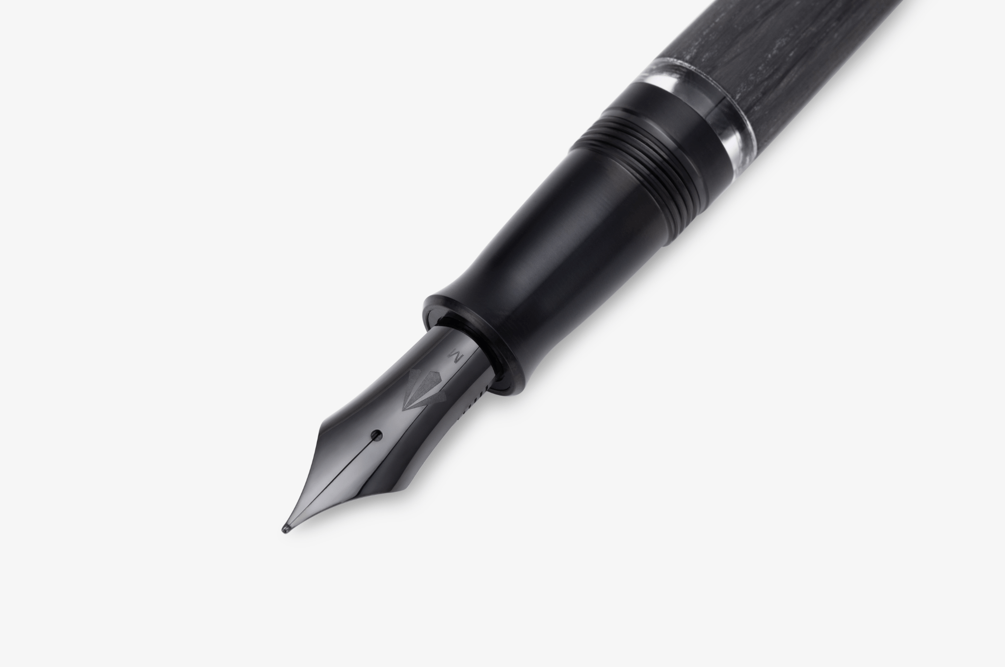 Gravitas Pens Fountain Pen Gravitas - Piston Carbon Black