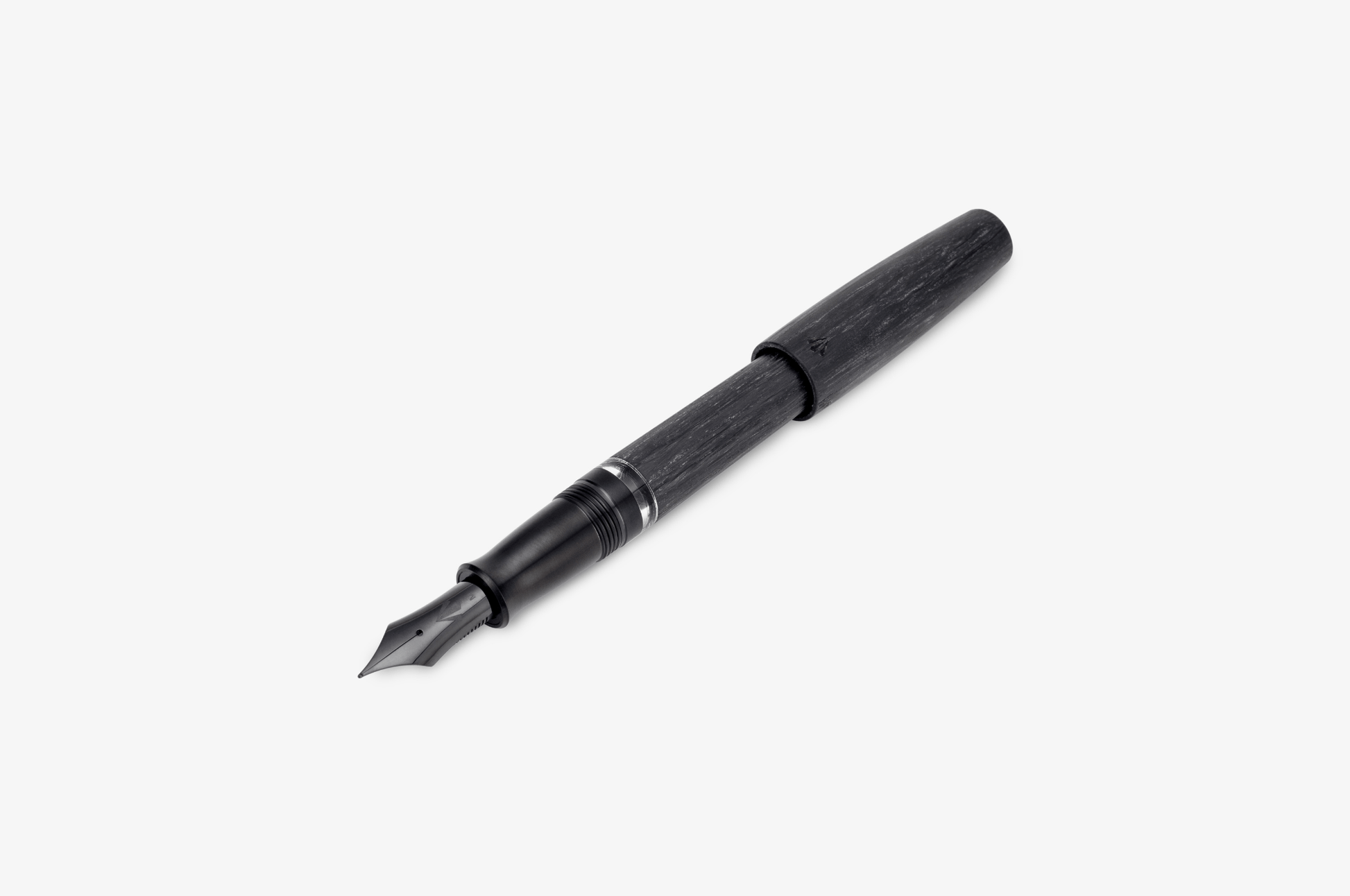 Gravitas Pens Fountain Pen Gravitas - Piston Carbon Black