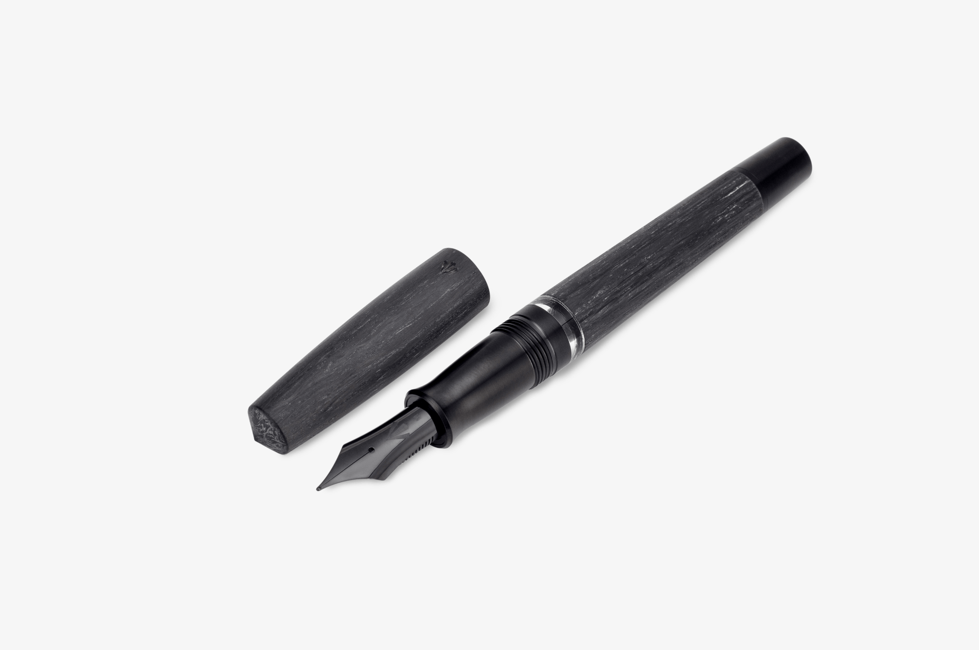 Gravitas Pens Fountain Pen Gravitas - Piston Carbon Black