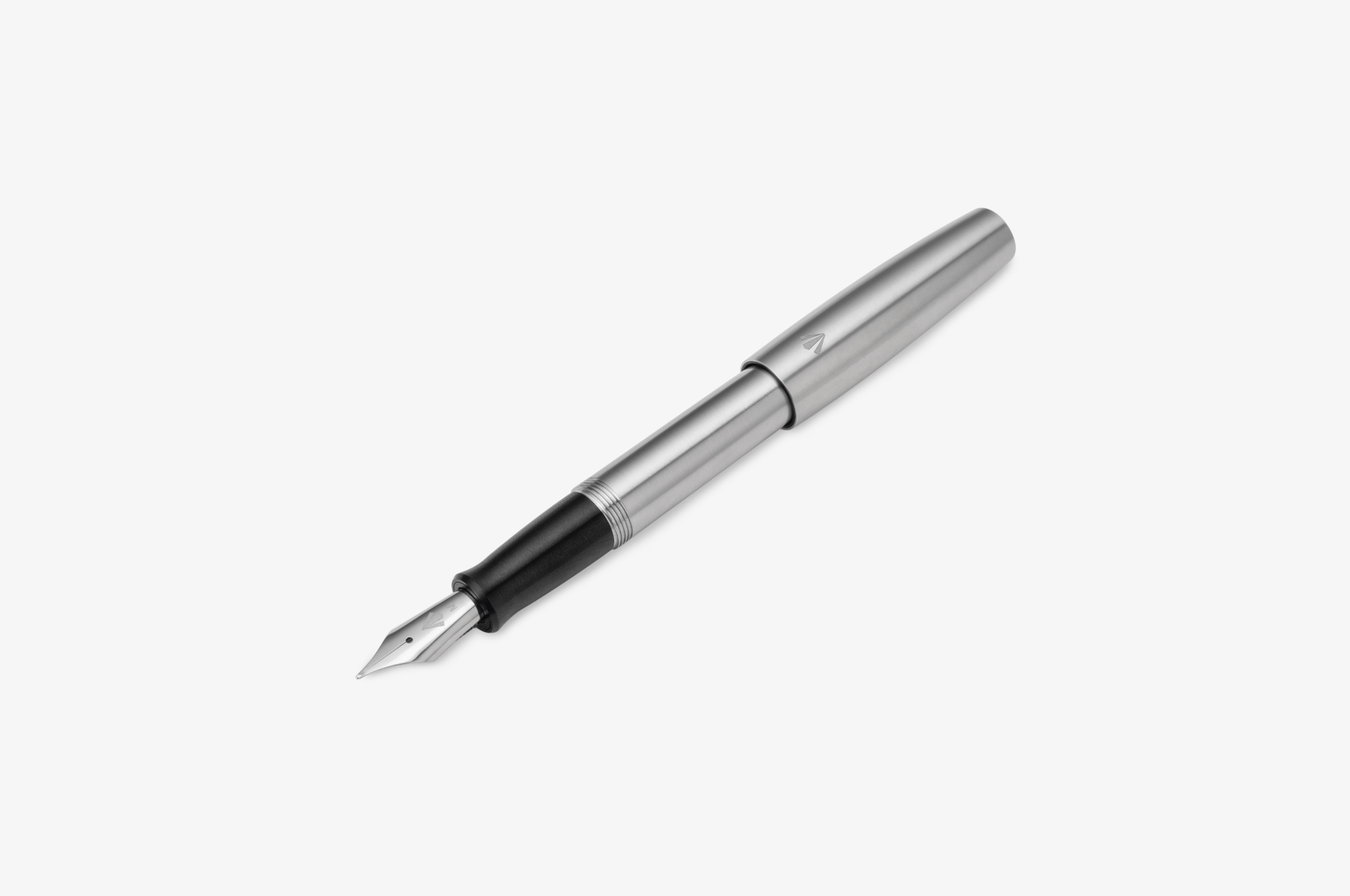 Gravitas Fountain Pen Gravitas - Entry | Raw Stainless Steel