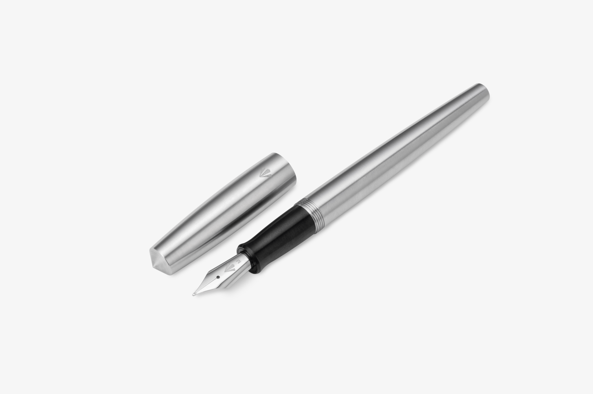 Gravitas Fountain Pen Gravitas - Entry | Raw Stainless Steel