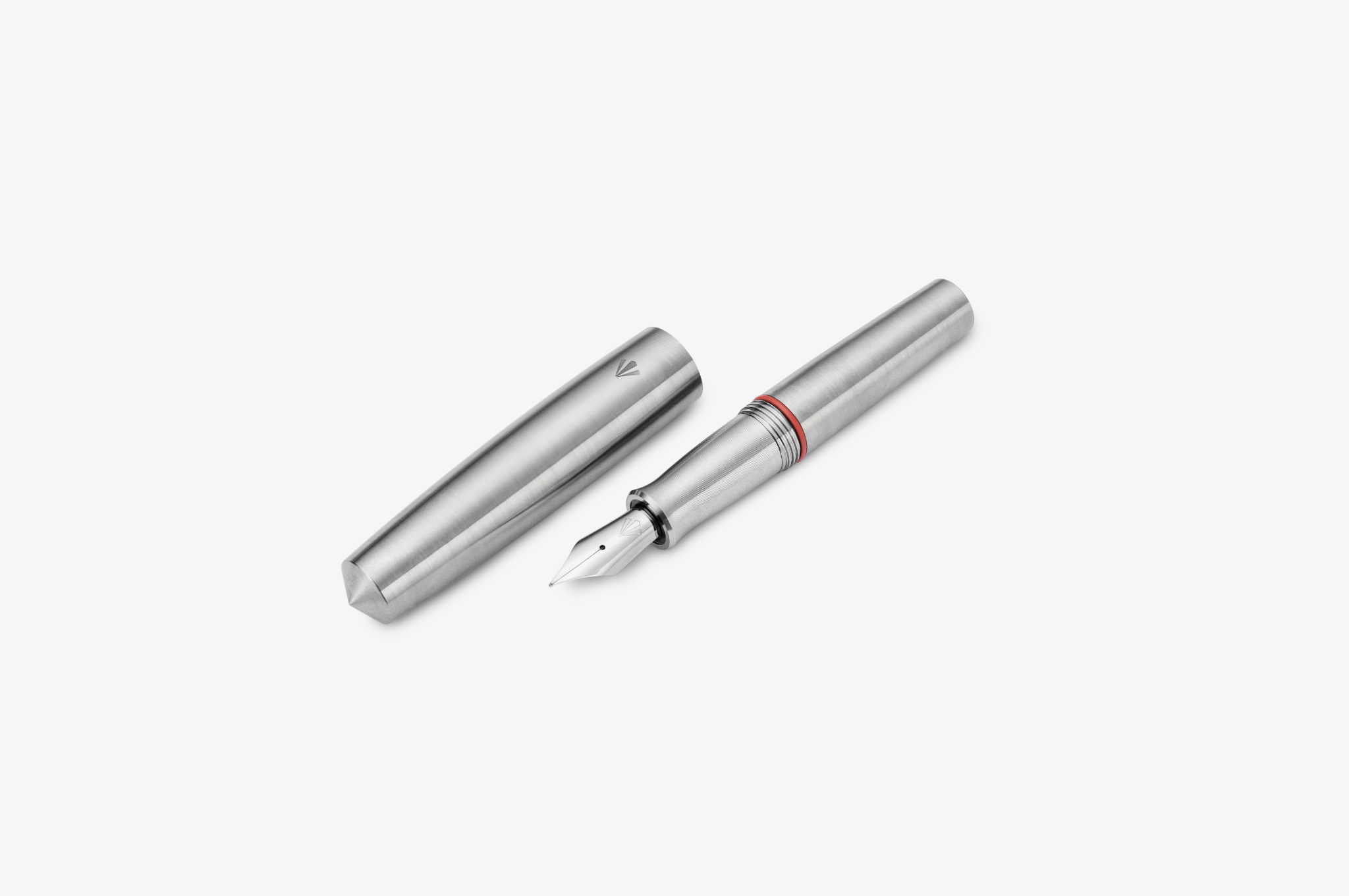 Gravitas Fountain Pen Gravitas - Pocket Raw Grade 5 Titanium