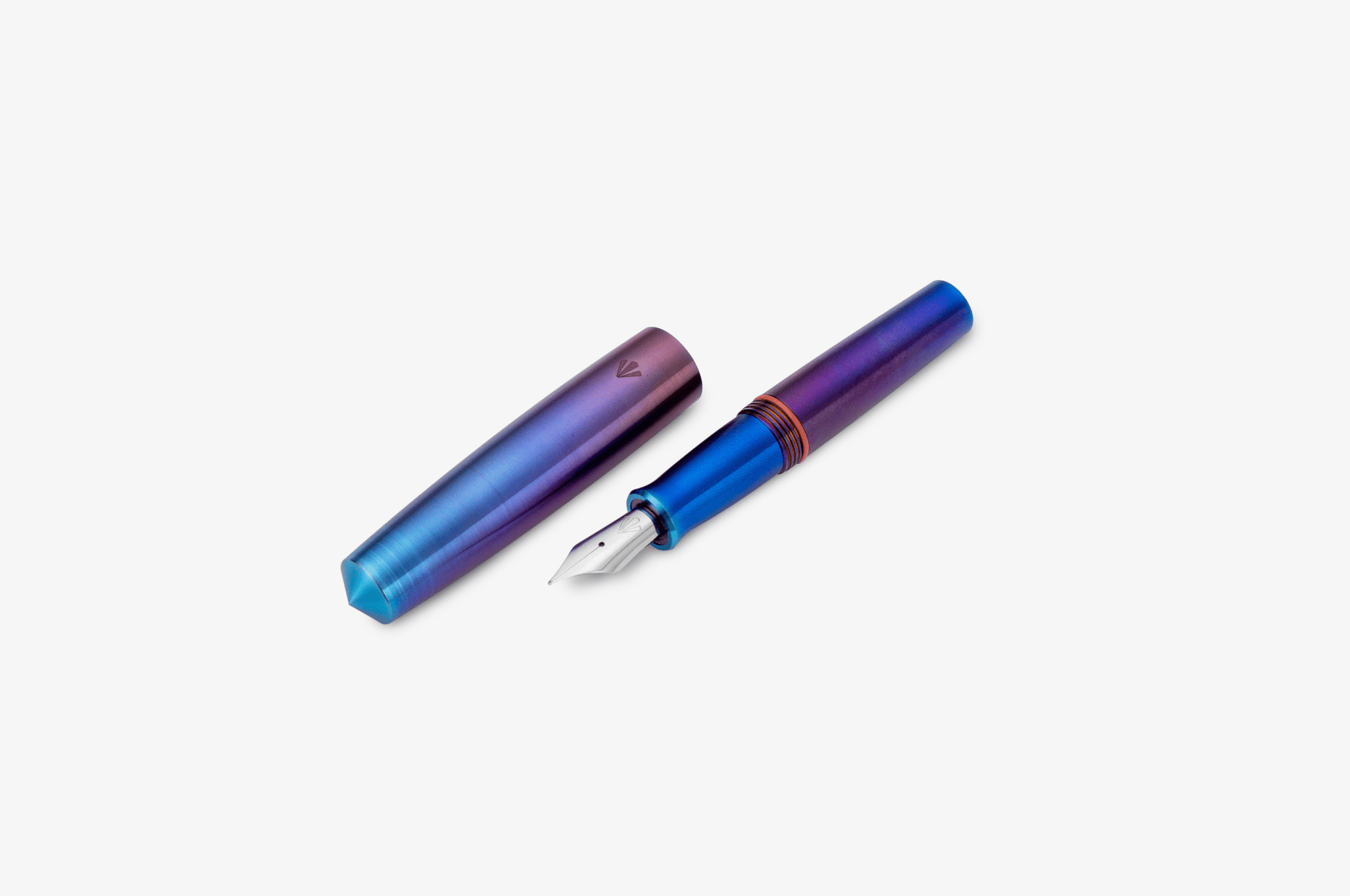 Gravitas Fountain Pen Gravitas - Pocket Raw Grade 5 Titanium TiSiNx