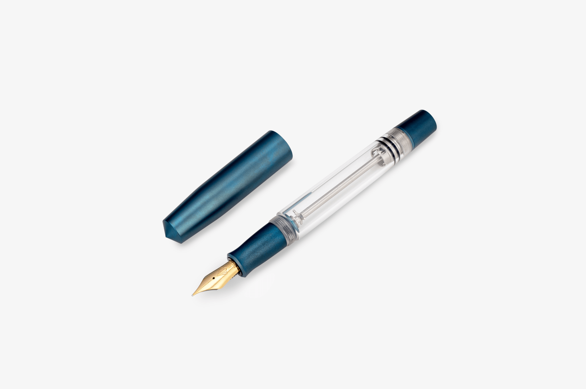 Gravitas Fountain Pen Gravitas Special Edition from Kyuseido - Kakari FS - Matte Blue