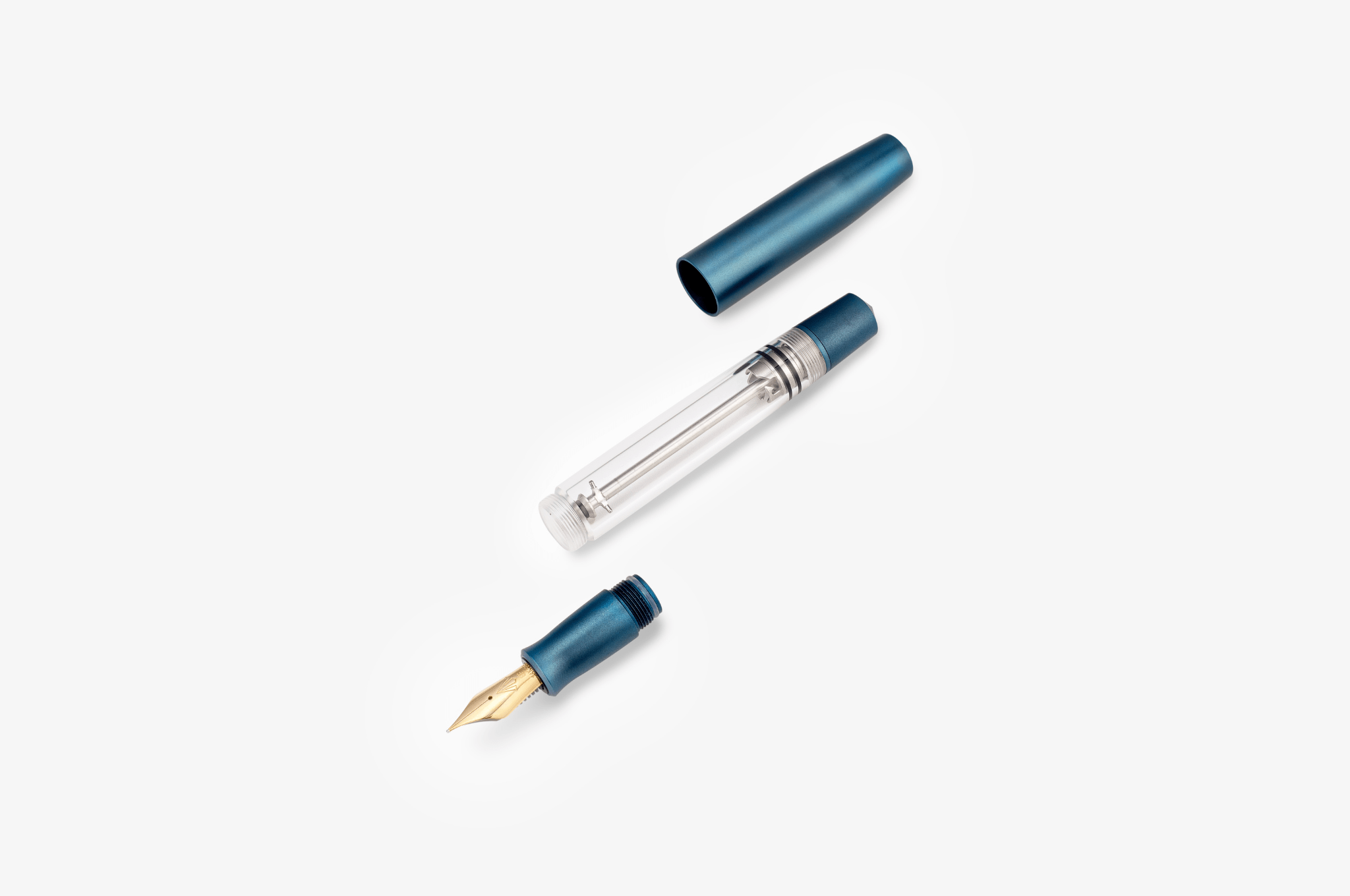 Gravitas Fountain Pen Gravitas Special Edition from Kyuseido - Kakari FS - Matte Blue