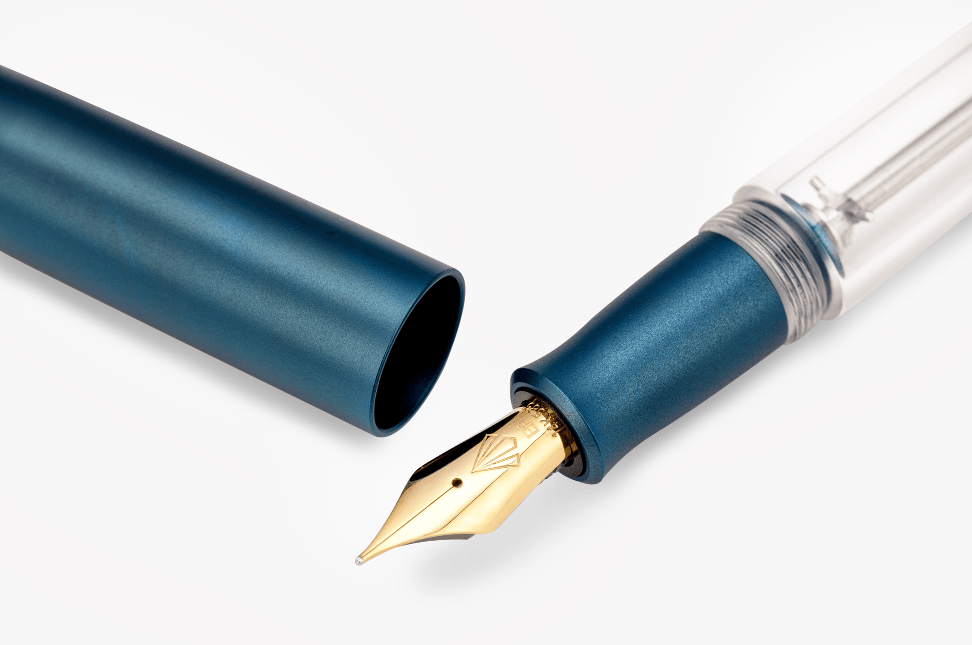 Gravitas Fountain Pen Gravitas Special Edition from Kyuseido - Kakari FS - Matte Blue