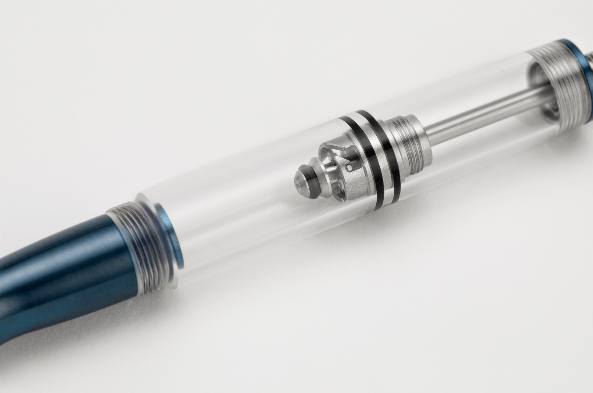 Gravitas Fountain Pen Gravitas Special Edition from Kyuseido - Kakari FS Machined (Polished) Blue